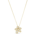 Jasmine Necklace with Diamonds