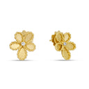 Jasmine Earrings in 18kt Gold with Diamonds