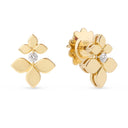 Love in Verona Earrings in 18kt Yellow Gold with Diamonds