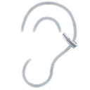 925 Silver Ear Cuff