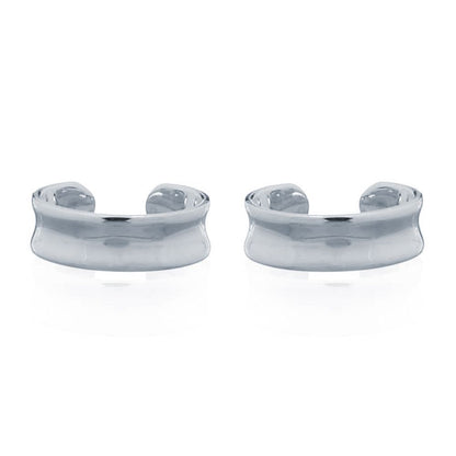 925 Silver Ear Cuff - Silver Plating