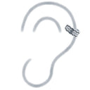 925 Silver Ear Cuff