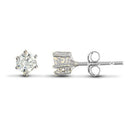 925 Silver Cubic Zirconia Studs