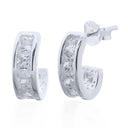 925 Silver Stud Earrings - Cubic Zirconia Set