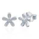 925 Silver Stud Earrings - Cubic Zirconia Set