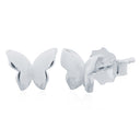 925 Silver Butterfly Studs