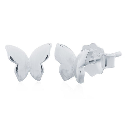 925 Silver Butterfly Studs