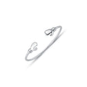 925 Sterling Silver Boxing Glove Baby / Childrens Bangle