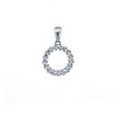 925 Silver Cubic Zirconia Set Circle of Life Pendant