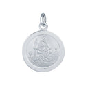 925 Silver St Christopher Medal 16mm