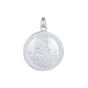 925 Silver St Christopher Medal 19mm