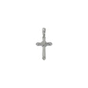 925 Silver Large Cubic Zirconia Brilliant Cut Cross