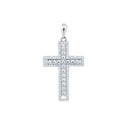 925 Silver Cubic Zirconia Set Cross