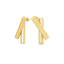 Domino Earrings in 18kt Yellow Gold