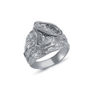 925 Silver Saddle Ring