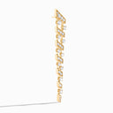 Fifth Avenue Long Drop Diamond Earrings