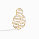 18K Gold Diamond Statement Earrings