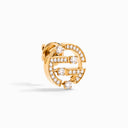 Avenues Stud Earrings Yellow Gold Diamond