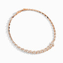 Fifth Avenue Diamond Collar Necklace Rose Gold Diamond