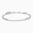 Arpeggia One Line Bracelet in White Gold