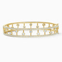 Dewdrop Diamond Bangle in Yellow Gold