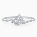 Adonis Rose Bangle in White Gold
