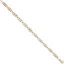 Yellow Gold Celtic Link Ladies Bracelet