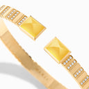 Cleo 2 Link Diamond Slip-On Bracelet