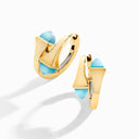 Gold Huggie Earrings