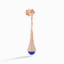 Rose Gold Diamond Teardrop Earrings