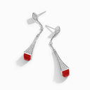 Diamond Teardrop Earrings