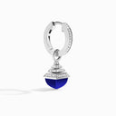 18 Karat Gold Mini Rev Diamond Drop Earrings