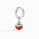 18 Karat Gold Mini Rev Diamond Drop Earrings