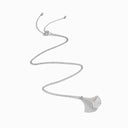 Cleo Rev Luxe Midi Full Diamond Pendant Necklace White Gold Diamond