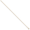 Yellow Gold 1.3mm Figaro Chain