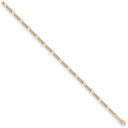 Yellow Gold 3.6mm Figaro Chain