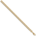 Yellow Gold 7.0mm Curb Chain