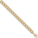 Yellow Gold 12mm Curb Chain