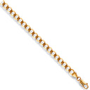 Yellow Gold 3.5mm Economy Curb Chain