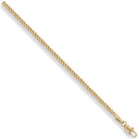 Yellow Gold 2.4mm Traditional Classic Curb Chain