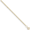 Yellow Gold 1.5mm Prince of Wales Chain
