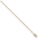 Yellow Gold 0.9mm Round Snake Chain