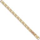 Yellow Gold 8.4mm Byzantine Chain