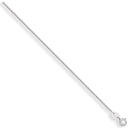 White Gold 1.2mm Singapore Chain