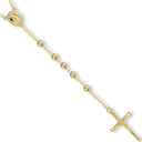 Yellow Gold Rosarery Beads