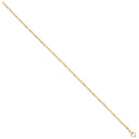 Yellow Gold 1.9mm Hollow Singapore Chain