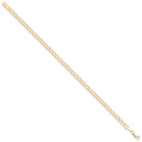 Yellow Gold 4.8mm Hollow Curb