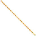Yellow Gold 6.3mm Hollow Rope Chain