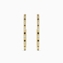 Talisman Hoop Earrings in Yellow Gold