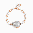 Two-Tone Gold Diamond Bracelet